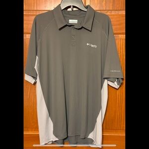 Columbia Men's Gray Polo Shirt